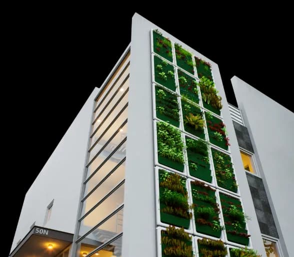 Smart Green Living Wall